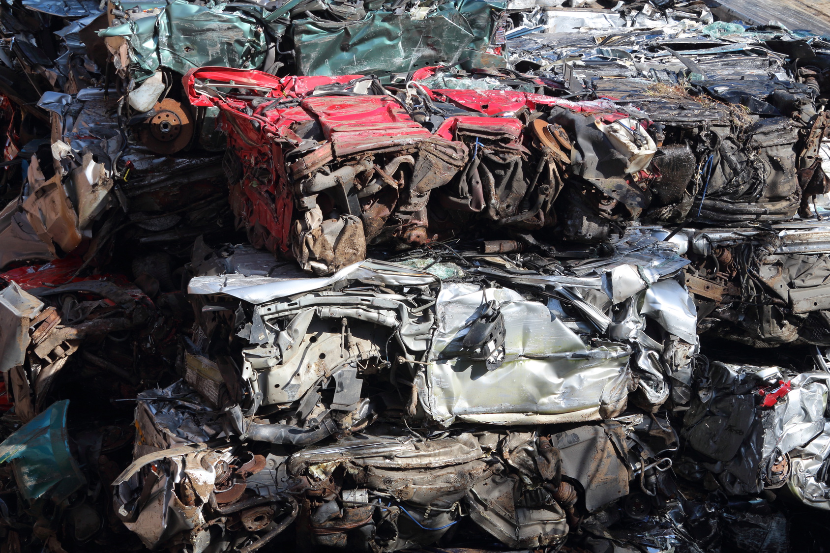 End of the road for these cars - scarp & recycle